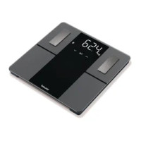 Beurer BF 500 BT Super Black Edition Bilancia Diagnostica Elegante con Funzione Bluetooth
