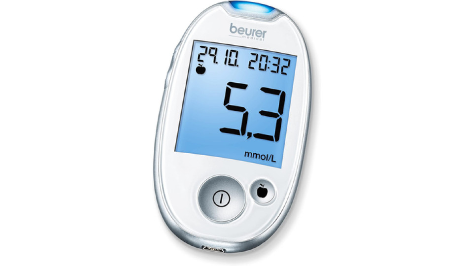 Beurer GL 44 - Glucometro (mg/dl), colore: Bianco