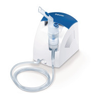 Beurer Ih 26 Aerosol Con Doccia Nasale E Accessori Completi Inclusi, Bianco/Blu, ‎16.6 x 14.8 x 14.1 cm