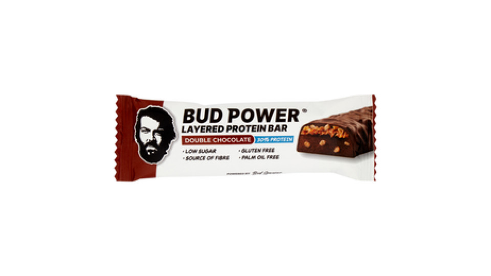 Bud Power Layered Protein Bar Double Chocolate 50 g