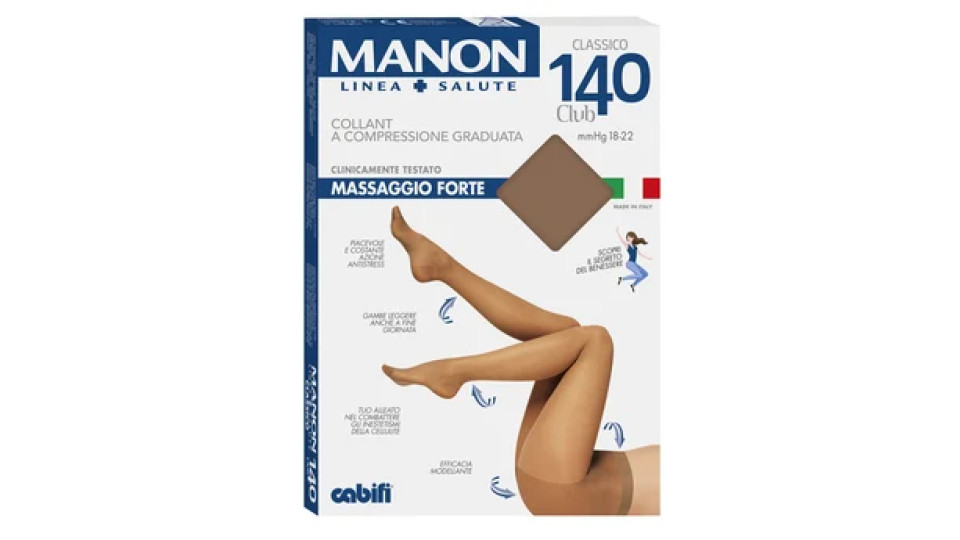 Cabifi Manon 140 Collant Daino Tg.4 Marrone