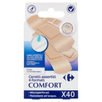 Carrefour Comfort Cerotti assortiti 4 formati 40 pz