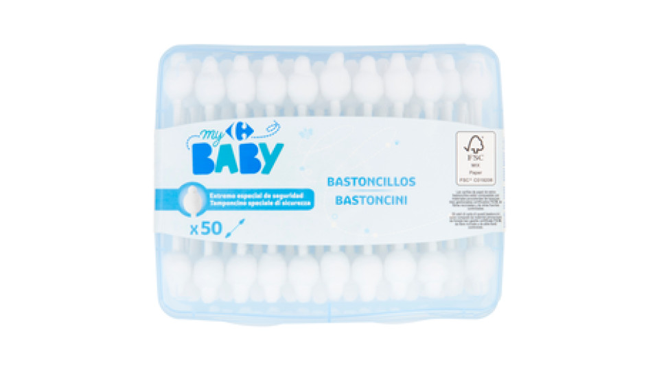 Carrefour my Baby Bastoncini 50 pz