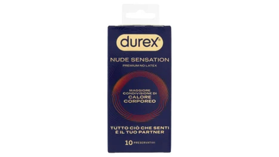 Durex Nude Sensation 10 Profilattici