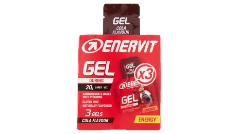 Enervit Gel Cola Flavour 3 x 25 ml