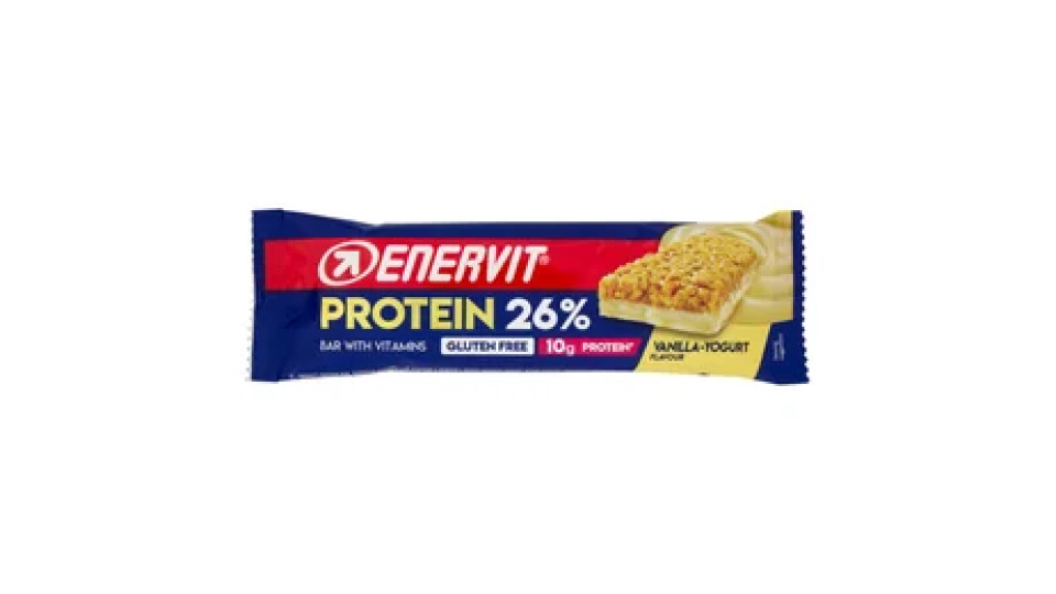 Enervit Protein 26% Bar with Vitamins Vanilla-Yogurt Flavour 40 g
