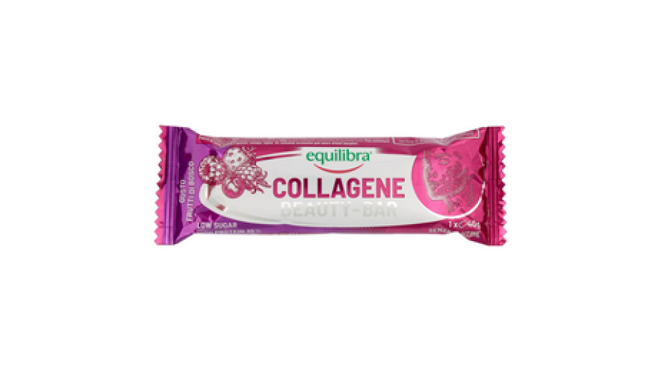 Equilibra Barretta Collagene Beauty Gusto Frutti di Bosco 40 g