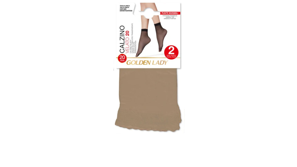 Golden Lady Calz.Velato 20 2Pz Dakar