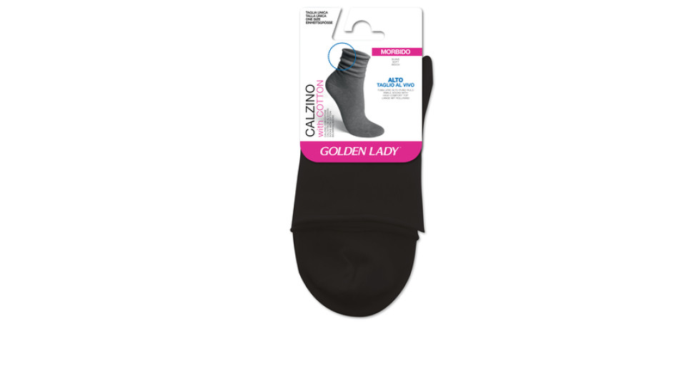 Golden Lady Calzino sportivo alla caviglia Nero Taglia Unica
