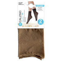Golden Lady Calzino Velato 30 Taglio Vivo Beige Taglia Unica