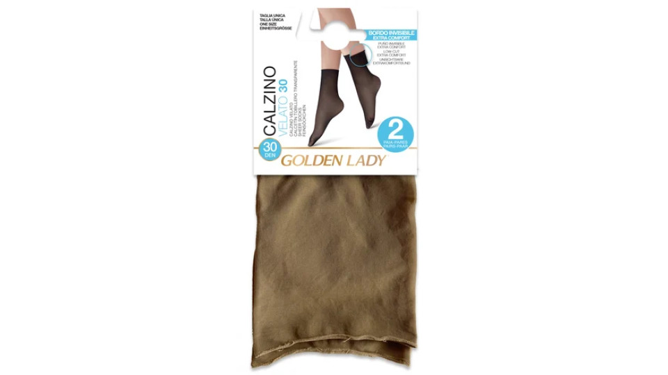 Golden Lady Calzino Velato 30 Taglio Vivo Melon Taglia Unica