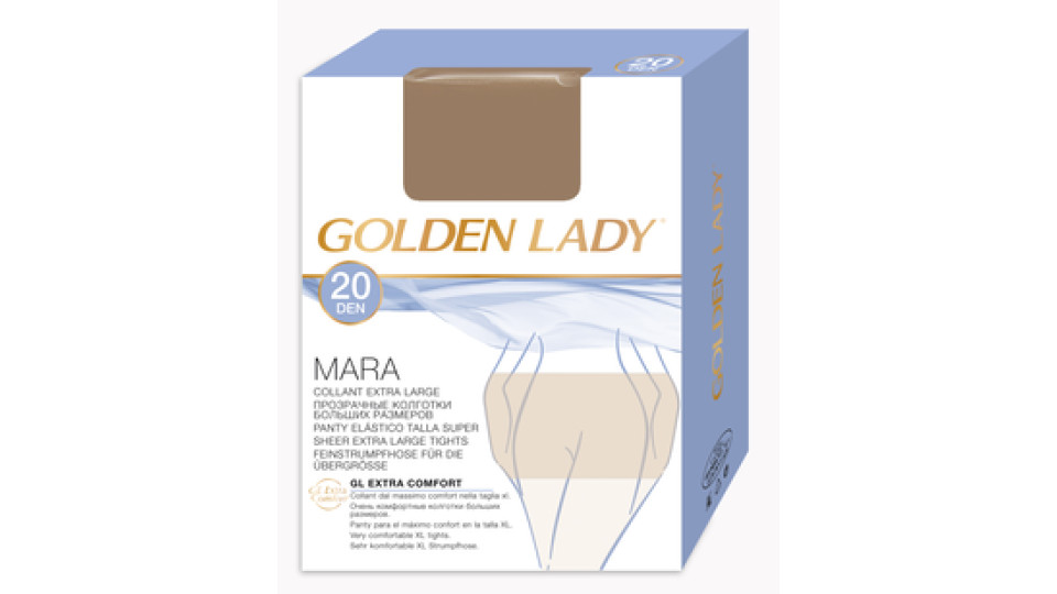 Golden Lady Collant extralarge Mara 20 Den daino