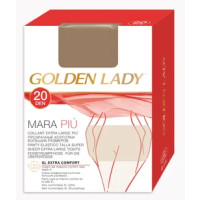 Golden Lady Collant Mara Più 20 Den daino XL