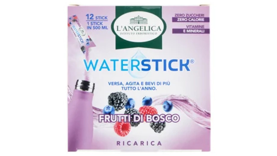 L'Angelica Waterstick Frutti di Bosco Ricarica 12 x 2 g