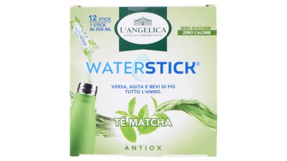 L'Angelica Waterstick Té Matcha Antiox 12 x 2 g