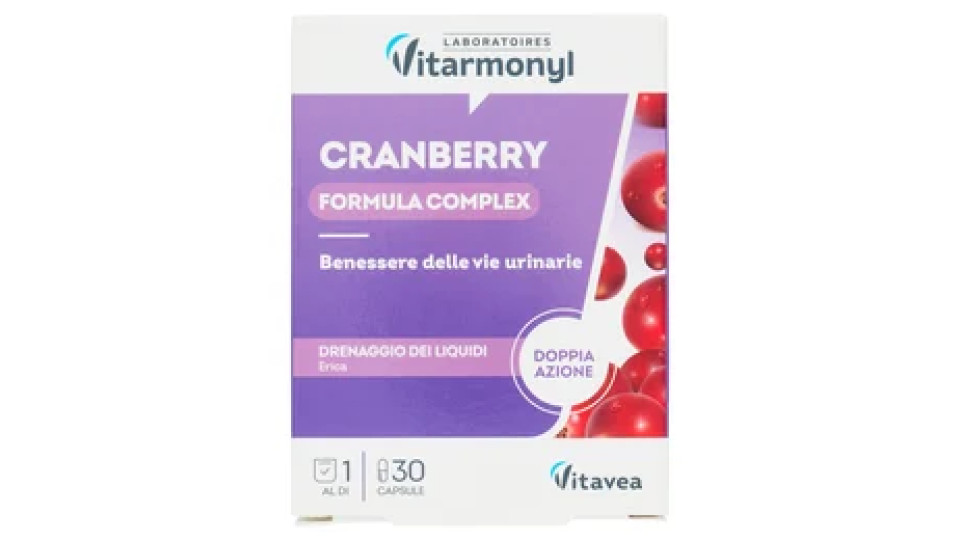 Laboratoires Vitarmonyl Cranberry Formula Complex 30 Capsule 14,4 g