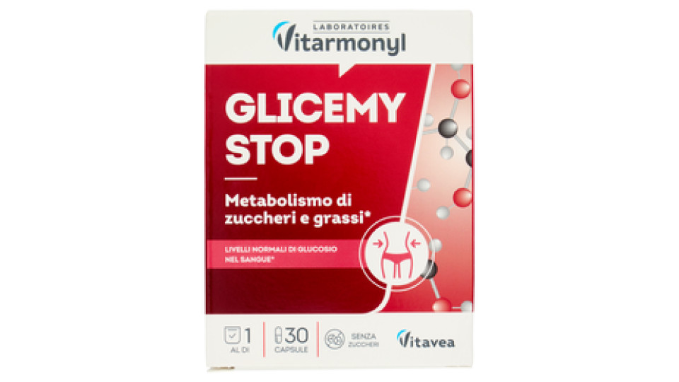 Laboratoires Vitarmonyl Glicemy Stop 30 Capsule 8,55 g