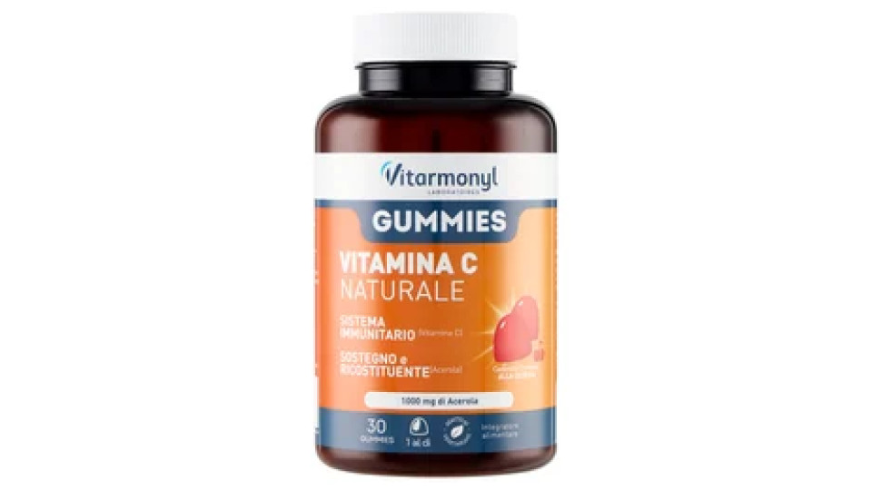 Laboratoires Vitarmonyl Gummies Vitamina C Naturale 30 Gummies 90 g