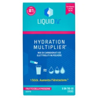 Liquid I.V. Hydration Multiplier Mix di Carboidrati ed Elettroliti in Polvere Frutto della Passione