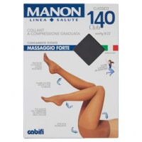 Manon Linea Salute Classico 140 Club Massaggio Forte Tg 2 Colore Nero