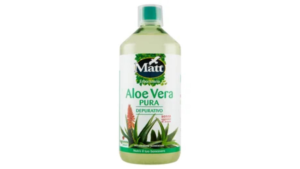 Matt Erboristeria Aloe Vera Pura Depurativo 1000 ml