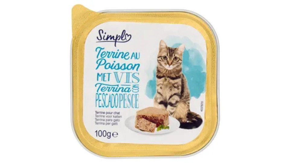 Simpl Terrina con Pesce 100 g