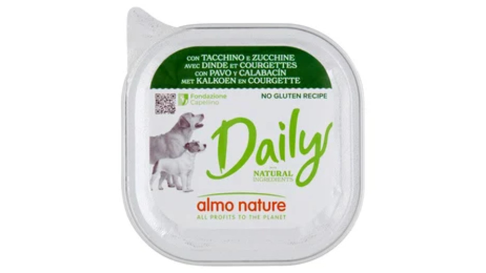 almo nature Daily con Tacchino e Zucchine 100 g