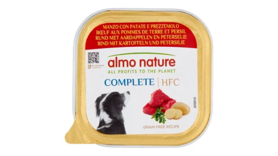 almo nature HFC Complete Manzo con Patate e Prezzemolo 150 g