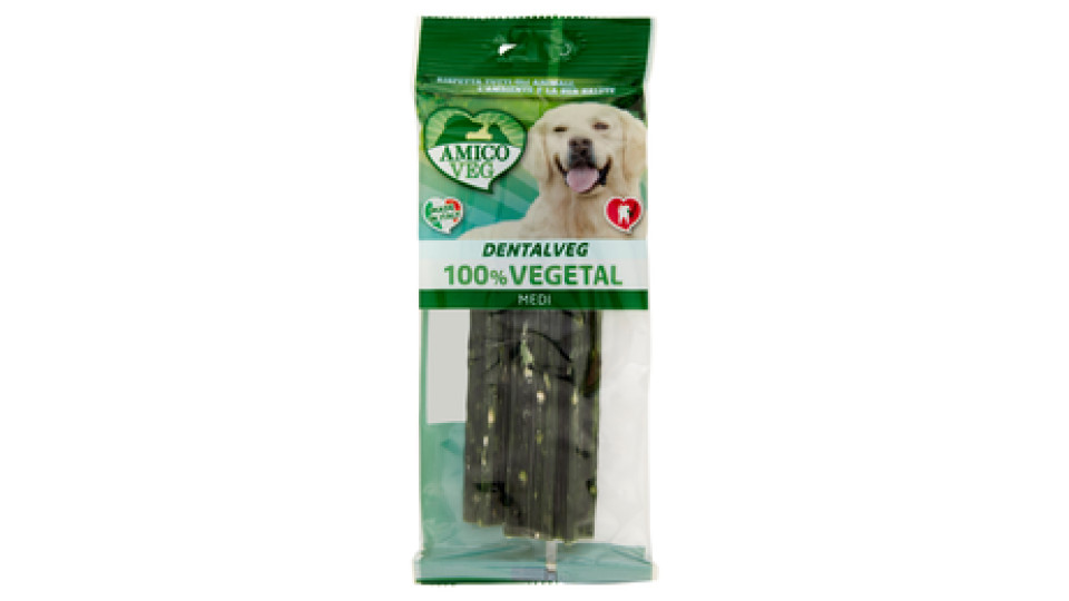Amico Veg Dentalveg 100% Vegetal Medi 90 g