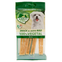 Amico Veg Snack al Gusto Riso 100% Vegetale Mini 48 g