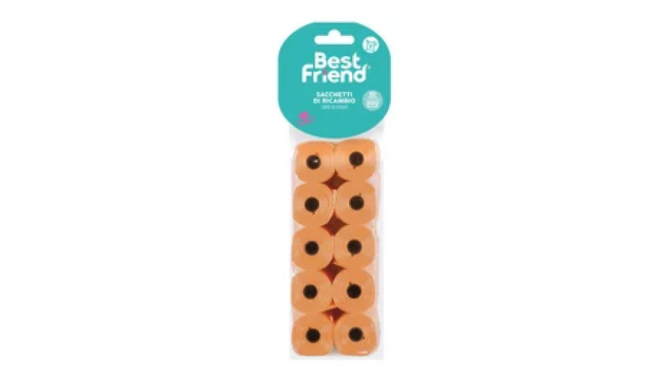 Best Friend 10 Ricariche Da 20 Sacchetti