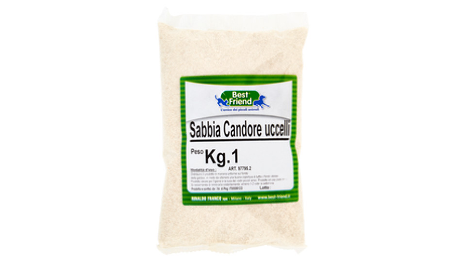 Best Friend Sabbia candore uccelli 1 kg