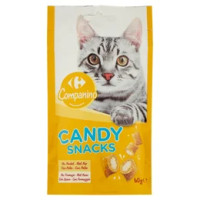 Carrefour Companino Candy Snacks con Pollo con Formaggio 60 g