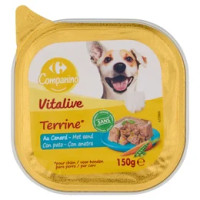 Carrefour Companino Vitalive Terrine* con anatra 150 g
