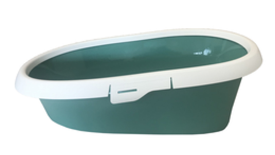 Carrefour Vaschetta Per Lettiera Colori Assortiti Blu, Verde