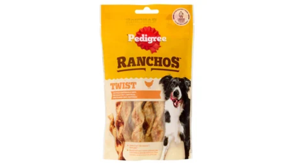 Pedigree Ranchos Twist Pollo 60g