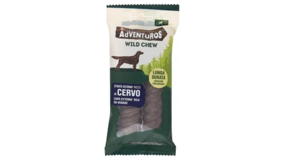PURINA ADVENTUROS Wild Chew Cervo Medium 200 g