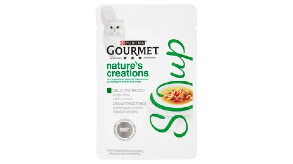 PURINA GOURMET Nature's Creations Soup Pollo & Verdure 40g