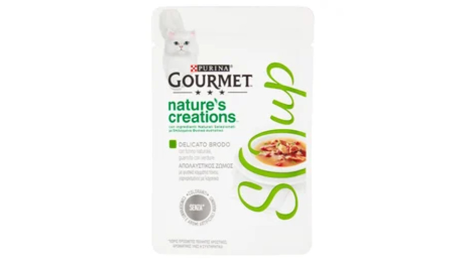 PURINA GOURMET Nature's Creations Soup Tonno & Verdure 40g