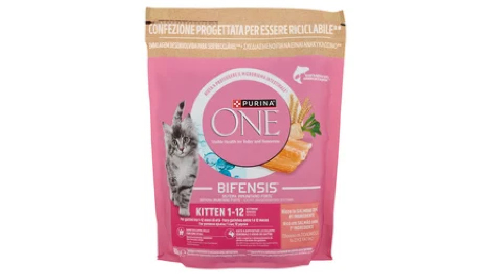 PURINA ONE Bifensis Junior Salmone 800g