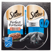 Sheba Perfect Portions Salsa Ricca con tonno 3 x (2 x 37.5 g)