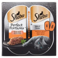 Sheba Perfect Portions Salsa Ricca tacchino tenero 3 x (2 x 37,5 g)