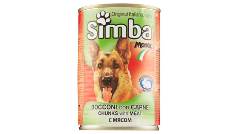 Simba Bocconi con Carne 415 g