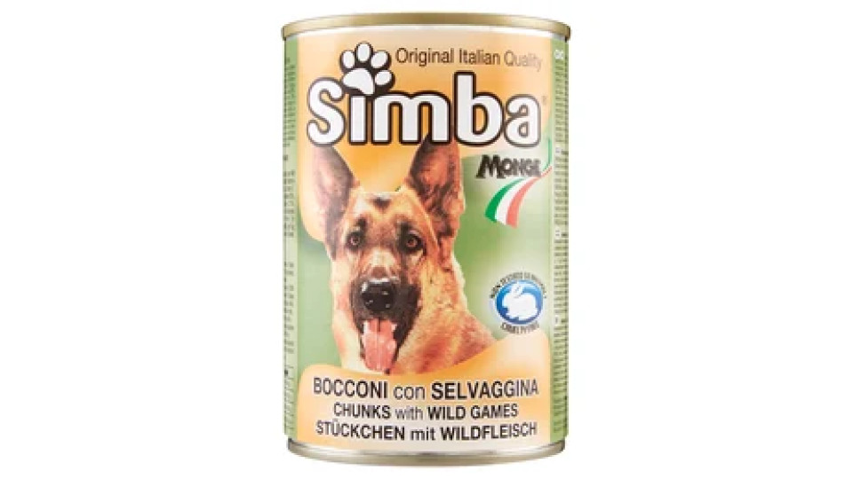 Simba Bocconi con Selvaggina 415 g