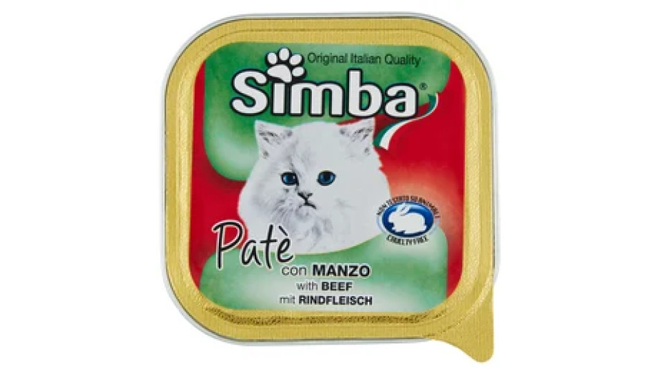Simba Patè con Manzo 100 g