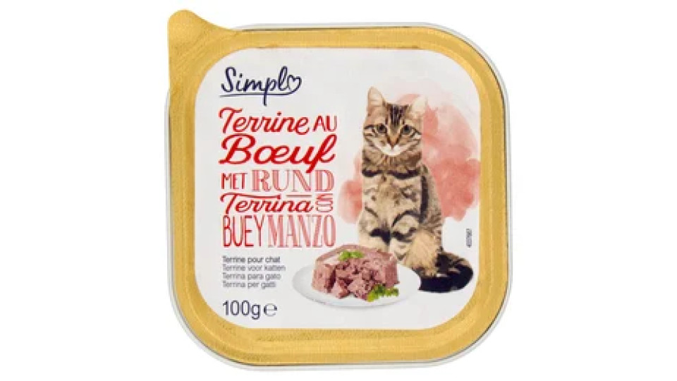 Simpl Terrina con Manzo 100 g