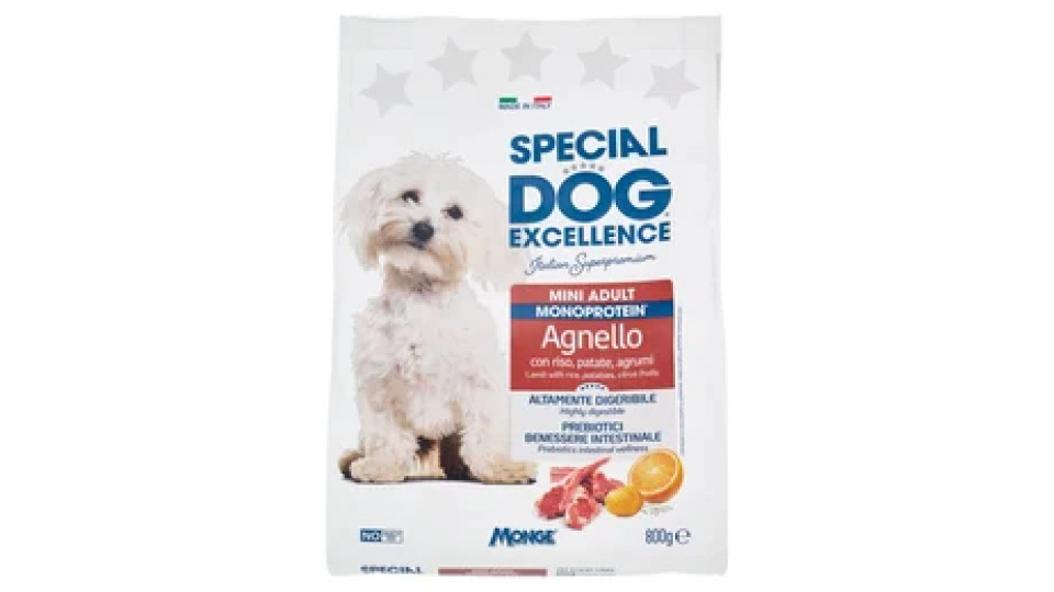 Special Dog Excellence Monoprotein Mini Adult Agnello 800 g