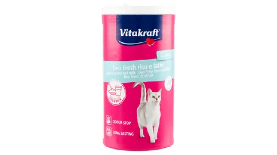 Vitakraft Care Deo Fresh riso e latte 720 g
