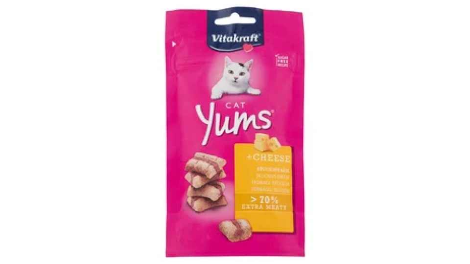 Vitakraft Cat Yums + Formaggi Deliziosi 40 g