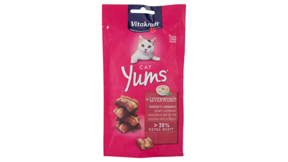 Vitakraft Cat Yums + Liverwurst 40 g